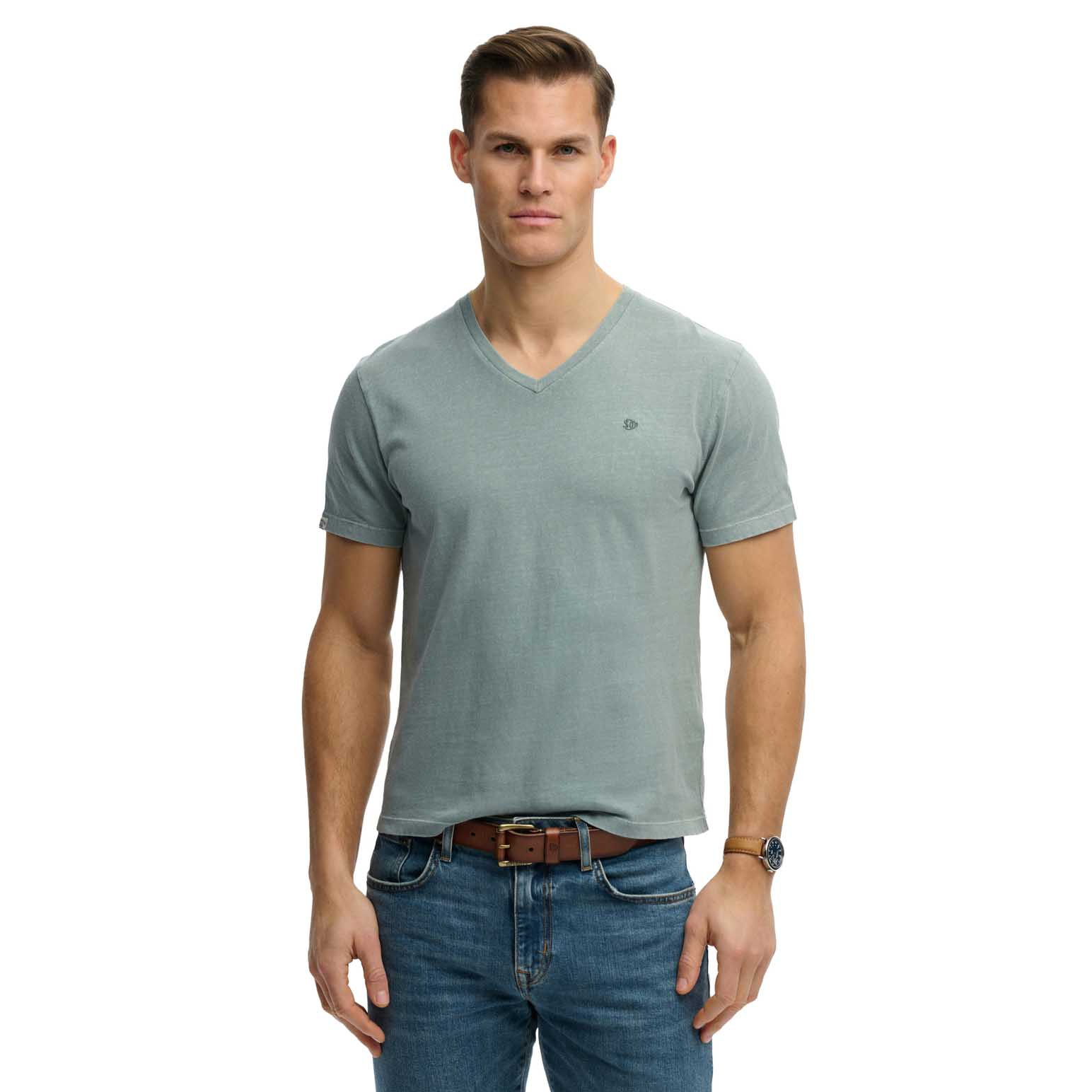 Superdry Classic Cotton Linen Vee